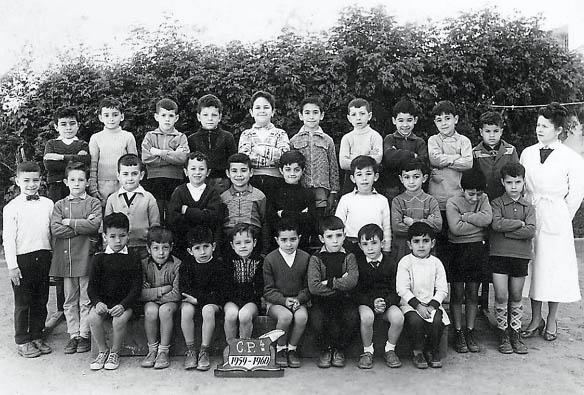 b_1959-1960_cp_4.jpg - Ecole Berchet - TANGER / MAROC - Année scolaire: 1959-1960- CP 4  Photo communiquée par Juan Jose BENITEZ 