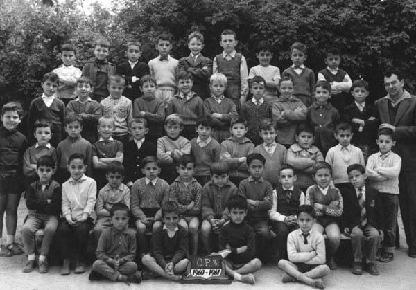 b_1960-1961_cp3.jpg - Ecole Berchet - TANGER / MAROC - Année scolaire: 1960-1961- CP 3  Photo communiquée par Daniel Benzaquen 