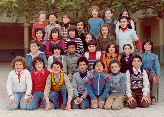 b_1977-1978_ce2.jpg - Ecole Berchet - TANGER / MAROC - Année scolaire: 1977-78 -Classe : CE 2  Photo communiquée par Sylvine HUMBERT 