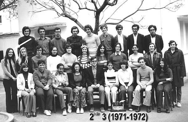 r_1971-1972_2de3.jpg - Lycée Regnault - TANGER / MAROC - Année : 1971-72/ 2nde 3 Photo communiquée par Isabel MOÑINO PEREZ 